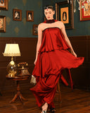 Red Ghaghra Dress